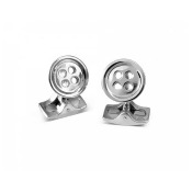 Deakin and Francis Classic Button Cufflinks BMC1194C0008 Deakin and Francis Classic Button Cufflinks BMC1194C0008