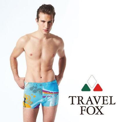 【TRAVELFOX 旅狐】悠遊南灣四分男泳褲C13906 