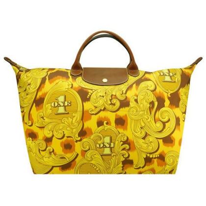 LONGCHAMP 聯名系列Jeremy Scott旅行袋