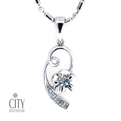 City Diamond『桃花杏林』9分鑽墜 (遠銀卡友專屬)