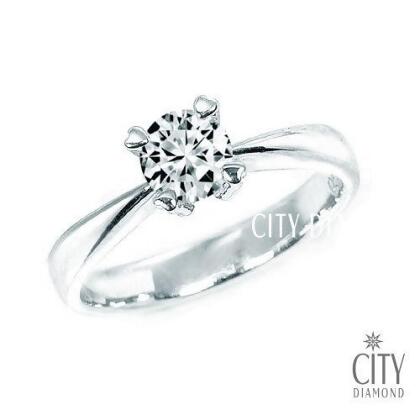 City Diamond『我的寶貝』30分F/VS1 鑽石戒指