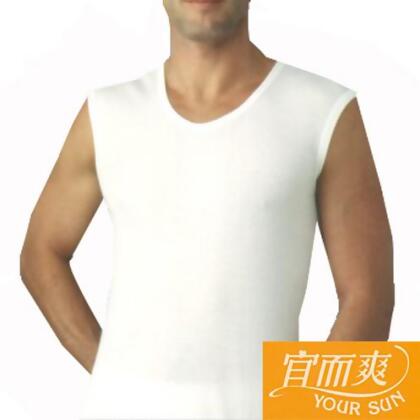 【宜而爽】精典時尚型男羅紋無袖衫~3件組 