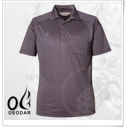 【DEODAR】美國杜邦 Coolmax 男 科技短袖POLO衫.涼感抗菌抗臭.抗UV /鐵灰 11900221-98 
