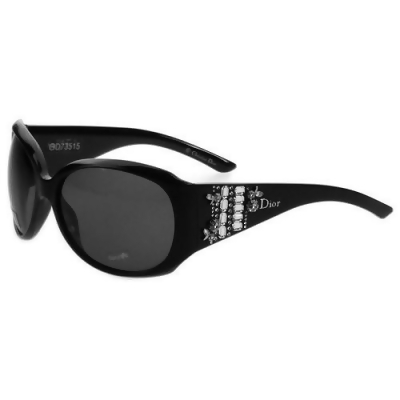 Dior-時尚太陽眼鏡(黑色CD-D28) 