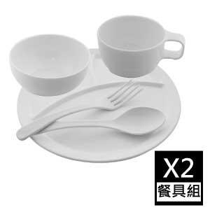【歐喜廚】OSICHEF 兒童餐具五件組 (2組) 