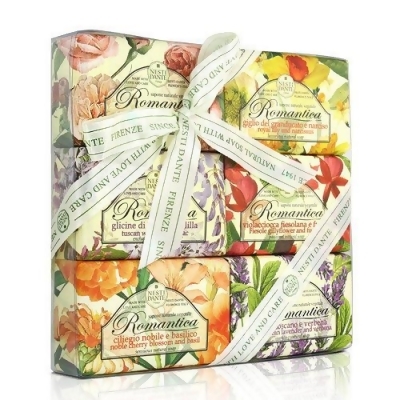 Nesti Dante 義大利手工皂-愛浪漫 生活風禮盒(150g×6入)-送品牌紙袋隨機款 