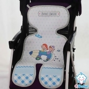 【QBabe】透氣冰絲幼兒推車涼蓆墊 【QBabe】透氣冰絲幼兒推車涼蓆墊