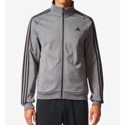 【Adidas】2017男時尚Tricot深灰色運動立領拉鍊夾克【預購】 