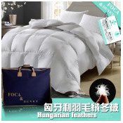 【FOCA】抗菌升級-匈牙利100%天然水鳥羽毛絨暖冬被-(台灣製造)/ 【FOCA】抗菌升級-匈牙利100%天然水鳥羽毛絨暖冬被-(台灣製造)