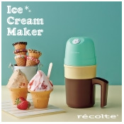【美安獨家】recolte 日本麗克特|Ice Cream 迷你冰淇淋機-珊瑚綠RIM(G) 【美安獨家】recolte 日本麗克特|Ice Cream 迷你冰淇淋機-珊瑚綠RIM(G)