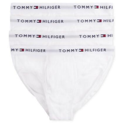 【Tommy Hilfiger】2018男時尚經典白色三角內著4件組【預購】 