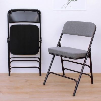 【環球】厚型布面沙發椅座(5公分泡棉)折疊椅/餐椅/洽談椅/工作椅/會議椅/摺疊椅(二色可選) 