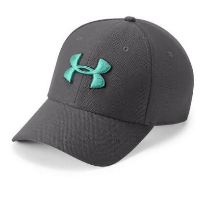 Under Armour 2019男時尚標誌刺繡Blitz石墨色棒球帽【預購】 