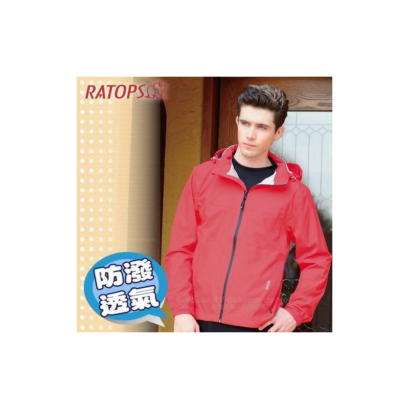 瑞多仕 Ratops 男2 5 Layer 防水透濕夾克 保暖外套 風衣 大衣 高保久性 防風防水 柔軟舒適 透氣防汙 Raw103 艷紅色from Friday購物at Shop Com Tw