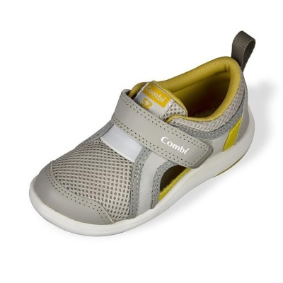 日本Combi童鞋- 2020全新鉅作-兒童成長機能涼鞋-C02GL灰-寶寶段12.5~18.5cm 