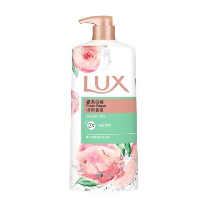新麗仕清爽香氛沐浴乳綠茶白桃 1LX3入組 