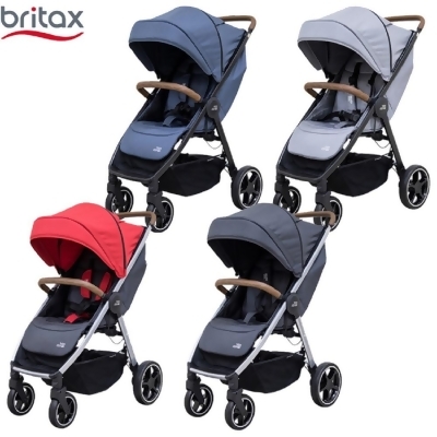 Britax Agile M 旗艦款嬰兒推車 (附贈- 杯架+雨罩) /豪華四輪手推車 