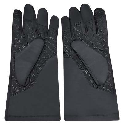 Calvin Klein LOGO防風防滑保暖手套-L/XL(黑色) 