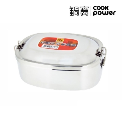 【CookPower鍋寶】巧廚方形便當盒(15CM)SSB-603 