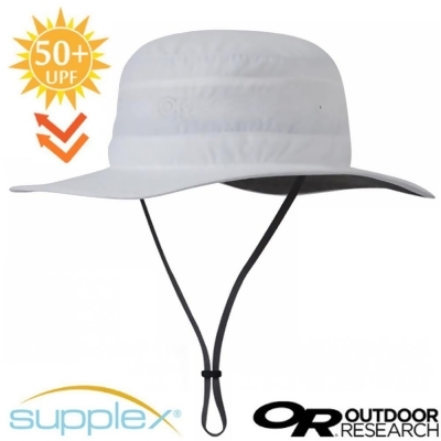 【美國 Outdoor Research】防曬抗UV可收折中盤帽_243442-2036 白/米繡 
