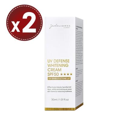 【Jealousness 婕洛妮絲】抗UV防曬素顏霜PRO-SPF50 (30ml)x2瓶 