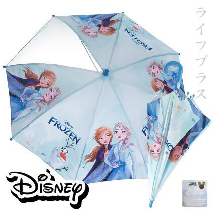 冰雪奇緣兒童傘-藍/粉-1入組 