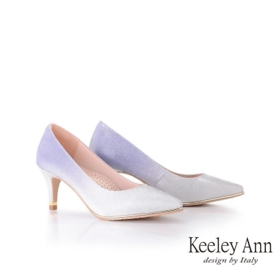 Keeley Ann漸層星空高跟鞋(紫色285258103-Ann系列) 