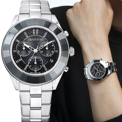 SWAROVSKI 施華洛世奇 Octea Lux Chrono 計時碼表時尚腕錶-5610520 