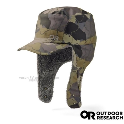 【美國 Outdoor Research】WHITEFISH HAT透氣排汗保暖護耳帽子/283252-2211 迷彩 