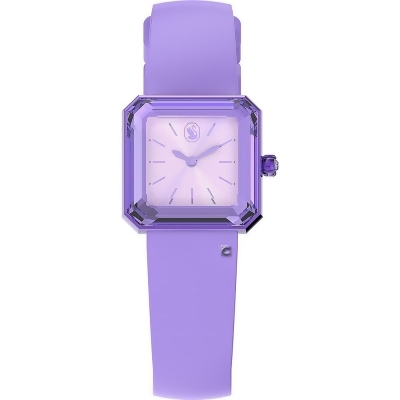 SWAROVSKI 施華洛世奇 Lucent風格時尚腕錶-5624376/紫 