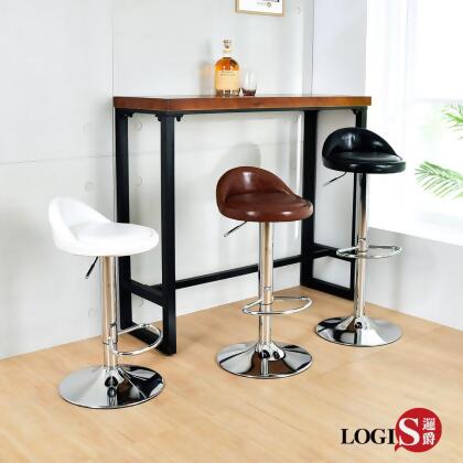 LOGIS 空間美學旋轉高腳吧台椅 吧檯椅 高腳 