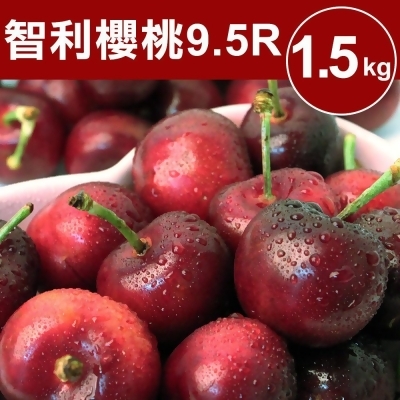 【甜露露】冬季智利櫻桃XJ/9.5R_1.5kg/盒(1.5kg±10%) 
