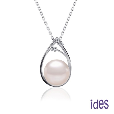 ides愛蒂思 日本設計AKOYA經典系列天然珍珠項鍊10-11mm/珍愛 