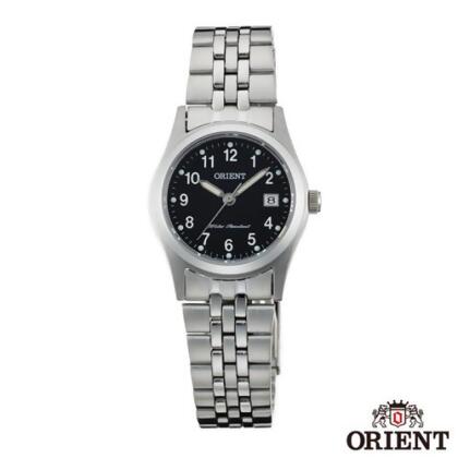 ORIENT東方錶 典雅簡約藍寶石石英女錶 黑x26mm FSZ46006B0 