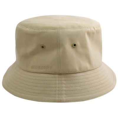 BURBERRY 8048770 簡約電繡LOGO棉質漁夫帽/遮陽帽.卡其 