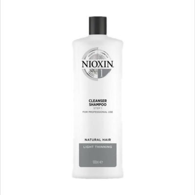 耐奧森 NIOXIN 3D 一號洗髮精 1000ML (附壓頭) 