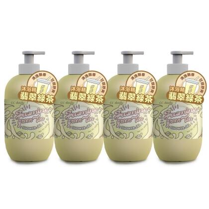 《台塑生醫》CC daily 翡翠綠茶沐浴精600g*4入 