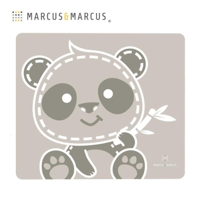 【MARCUS＆MARCUS】動物樂園矽膠餐墊-貓熊 