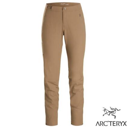 【加拿大 ARCTERYX 始祖鳥】女 Gamma 輕量彈性耐磨快乾軟殼長褲.登山健行褲/30602 深帆布棕 