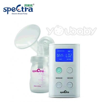 貝瑞克 9Plus 攜帶式電動雙邊吸乳器 -優仕版(白) SpeCtra 9+吸乳器 