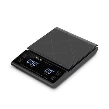 【聖岡科技Dr.AV】PT-V60秤重/計時 智能雙顯 咖啡秤0.5g~3kg(電子秤 LED藍光 料理秤 烘焙秤) 