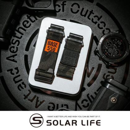 BASE 550 HMB Watchband/ HMB 錶帶/黑多地迷彩 Applewatch Garmin.運動錶帶 