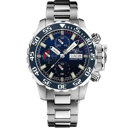 Ball Watch 波爾錶 Engineer 600米防水計時機械錶-藍色/42mm/DC3226A-S3C-BE 