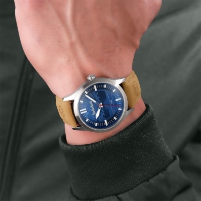 Timberland 天柏嵐 經典大三針石英腕錶-42mm(TDWGA0029603) 