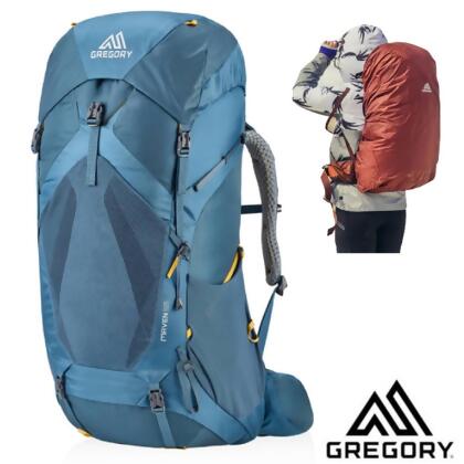 【美國 GREGORY】MAVEN 55 女款 專業健行登山背包(55L_附全罩式防雨罩)/126839 光譜藍 