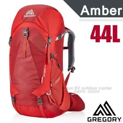【美國 GREGORY】AMBER 44 女款專業健行登山背包(44L_附全罩式防雨罩)/126868 火鶴紅 