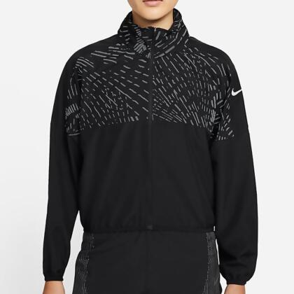 Nike Run Division 女裝 外套 連帽 風衣 慢跑 排汗 透氣 反光 黑 DD6463-010 
