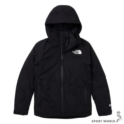 The North Face 北面 女裝 兩件式連帽外套 3效能 防水 防風 黑 NF0A83RUJK3 