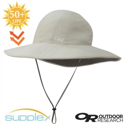 【Outdoor Research】Oasis 超輕防曬抗UV透氣可調節大盤帽子/264388-0910 沙色 
