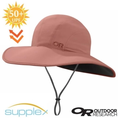 【Outdoor Research】Oasis 超輕防曬抗UV透氣可調節大盤帽子/264388-1945 石英粉 